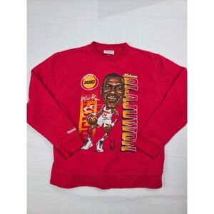Hakeem Olajuwon Caricature throwback pullover sweater